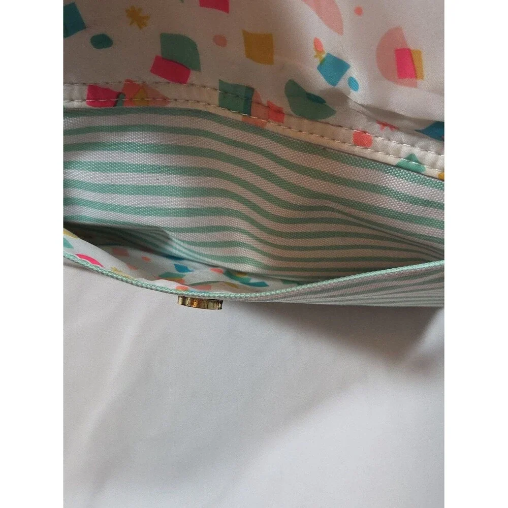 Oh Joy Target Green And White Stripes diaper bag